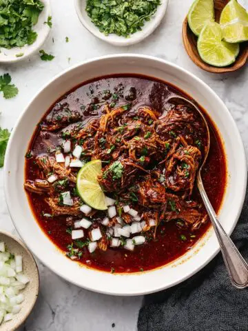 Slow Cooker Birria Taco Stew Recipe