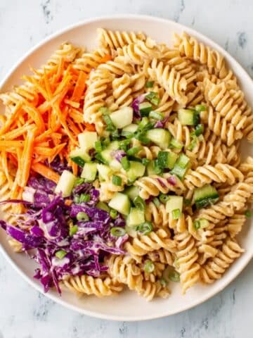 Protein Packed Thai Pasta Salad Recipe