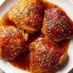 Honey Garlic Chicken Thighs Recipe