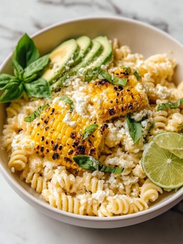 Creamy Street Corn Pasta Salad Recipe