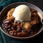 Pecan Cobbler with Toffee Bits and Boiling Water Recipe