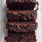 Easy Zucchini Chocolate Loaf Cake Recipe