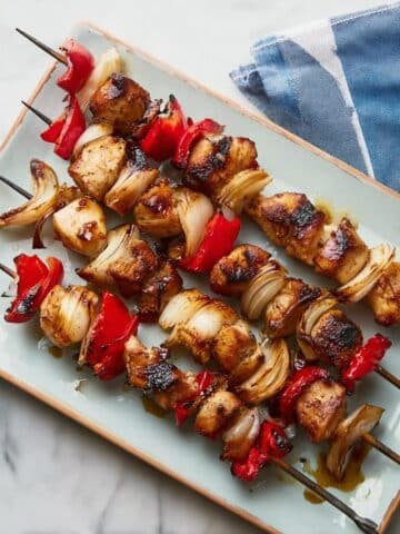 Yummy Honey Chicken Kabobs Recipe