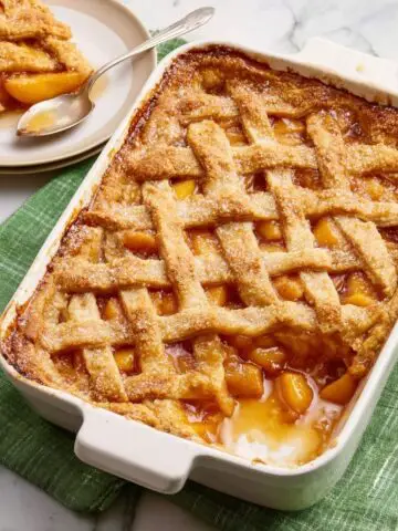 Old Fashioned Peach Cobbler Recipe