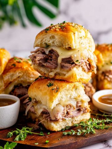 Quick and Easy French Dip Sliders Recipe