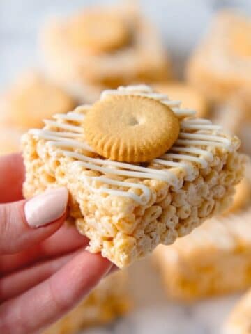 Banana Pudding Rice Krispie Treats Recipe