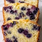 Moist Lemon Blueberry Loaf Recipe