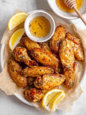 Honey Lemon Pepper Wings Recipe