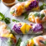 Fresh Spring Rolls with Peanut Sauce Recipe