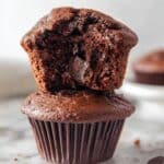 Double Chocolate Chip Cottage Cheese Muffins Recipe