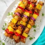 Chicken & Pineapple Kebabs Recipe