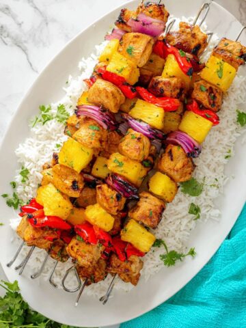 Chicken & Pineapple Kebabs Recipe