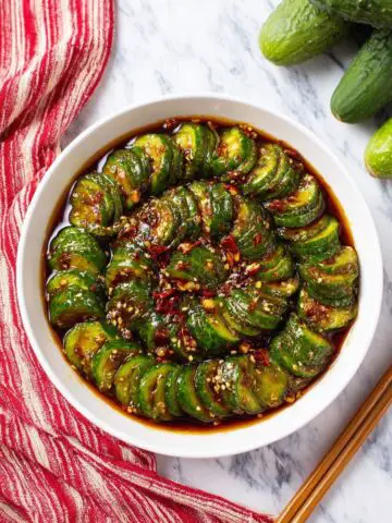 Asian Cucumber Salad TikTok Recipe