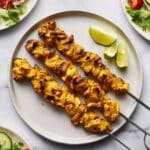 Joojeh Kabob (Yogurt Saffron Chicken Kebabs) Recipe