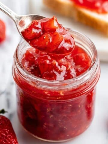 Homemade Strawberry Freezer Jam Recipe