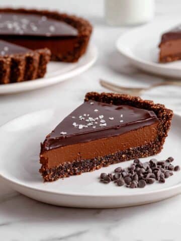 No-Bake Vegan Chocolate Tart Recipe