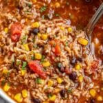 Mexican Beef and Rice Soup Recipe