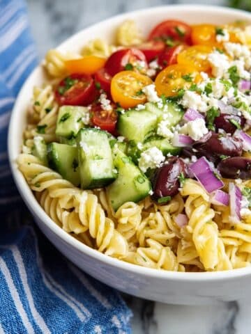 Greek Pasta Salad Recipe