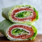Italian Lettuce Wrap (Low Carb + Keto) Recipe
