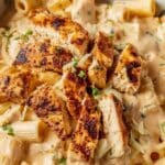 Garlic Parmesan Chicken and Pasta Recipe