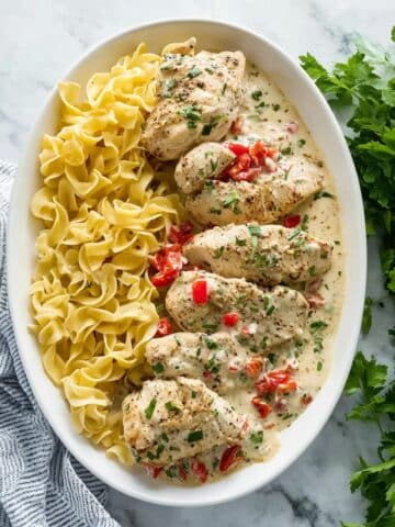 Creamy Italian Instant Pot Chicken Breasts Recipe
