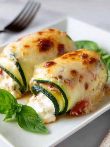 Zucchini Lasagna Rolls Recipe