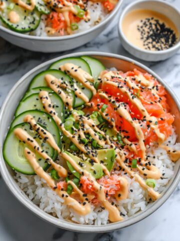 Healthy California Roll Sushi Bowls Recipe
