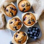 Cottage Cheese Blueberry Muffins Recipe