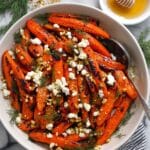 Easy Honey Roasted Carrots with Feta & Dill Recipe