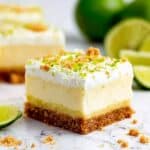 No Bake Key Lime Pie Bars Recipe