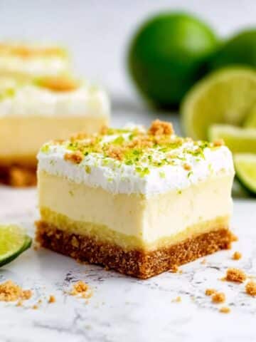 No Bake Key Lime Pie Bars Recipe