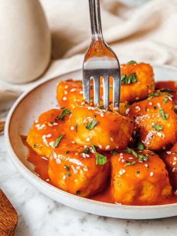 Air Fryer Honey BBQ Chicken Bites Recipe
