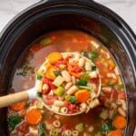 Crockpot Minestrone Soup Recipe