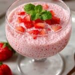 Strawberry Sago (Creamy Tapioca Dessert) Recipe