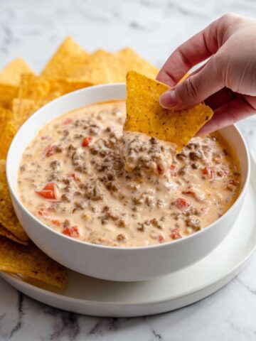 Velveeta Cheese Dip in the Crock Pot Recipe