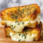 Garlic Bread Grilled Cheese Recipe