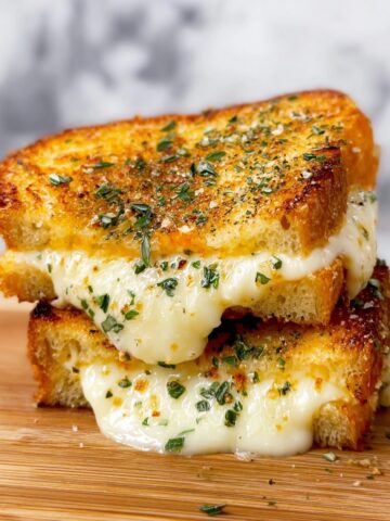 Garlic Bread Grilled Cheese Recipe