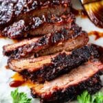 Slow Cooker Braised Beef Brisket with Barbecue Sauce Recipe
