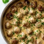 Swedish Meatballs in Creamy Sauce Recipe