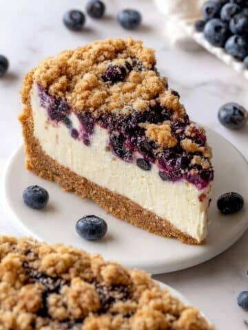 Blueberry Crumble Cheesecake Recipe