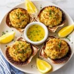 Jumbo Lump Crab Bombs with Warm Lemon Butter Recipe