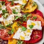 Herby Marinated Tomato and Feta Salad Recipe