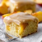 Brown Sugar Peach Cake Delight Recipe