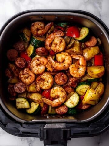 Air Fryer Cajun Shrimp Dinner Recipe