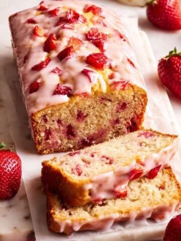 Moist Strawberry Bread (One Bowl) Recipe