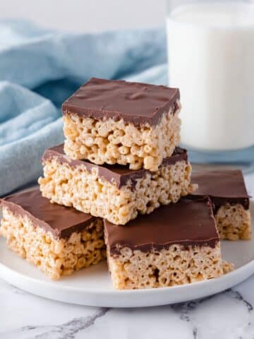Easy Peanut Butter Rice Krispie Treats Recipe