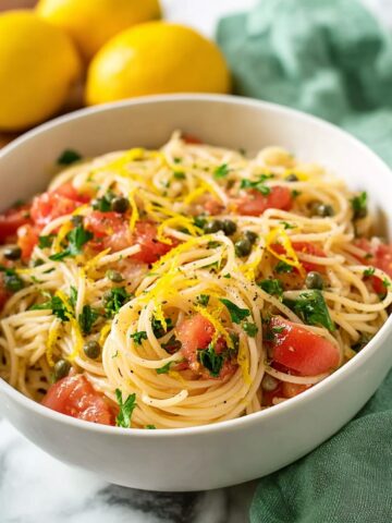 Lemon Capellini Salad Recipe