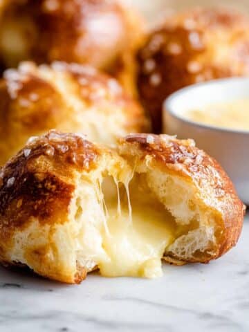 Cheese Pretzel Bites Recipe