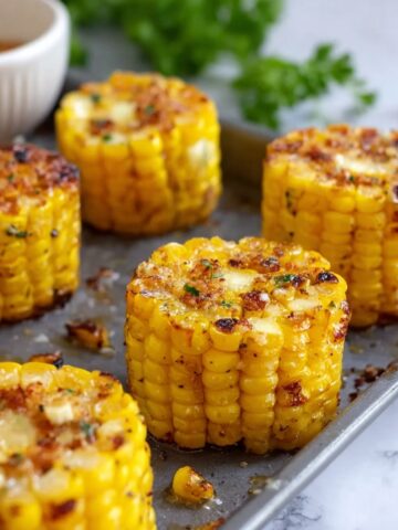 Cajun Corn Baked with Spicy Seasoning and Butter Recipe