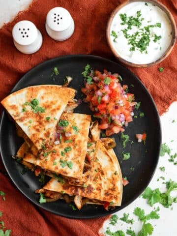 Chicken Fajita Quesadillas Recipe